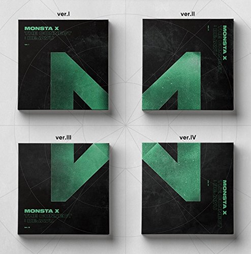 MONSTA X Album - THE CONNECT : DEJAVU [ Ver. IV ] CD + Booklet + 2 Photocards + FREE GIFT / K-POP Sealed
