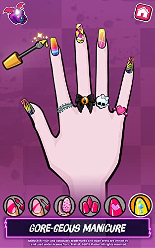 Monster High™ Beauty Shop - Fangtastic Fashion Game