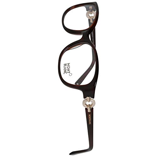 Mont Blanc Montblanc Brillengestelle Mb0442 052 Monturas de gafas, Marrón (Braun), 54.0 para Mujer