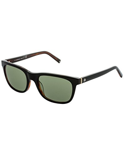 Montblanc Gafas de sol MB507S C53 01N (shiny black/green)