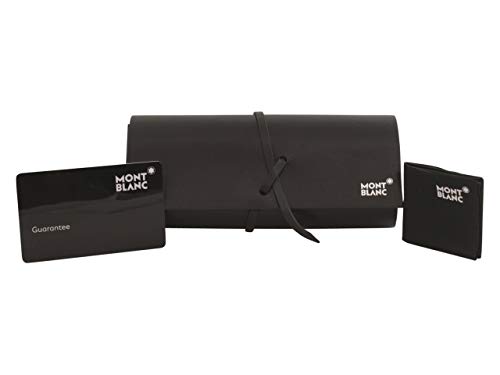 Montblanc MB 0031 S- 006 - Gafas de sol, color negro y gris