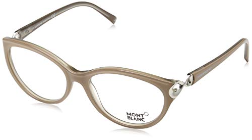 Montblanc Mont Blanc Brillengestelle Mb0435 074-54-16-135 Monturas de gafas, Marrón (Braun), 54 para Mujer