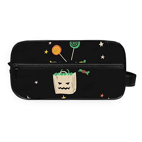 Montoj - Neceser para artículos de tocador, bolsa de cosméticos o para hacer truco o tratar, bolsa de maquillaje, bolsa de gárgaros para viajes y hogar