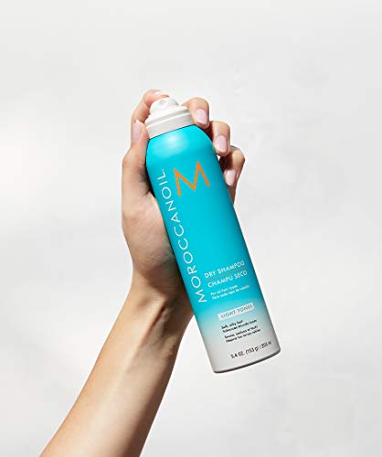 Moroccanoil- Champú seco tonos claros para todo tipo de cabellos, 205 ml