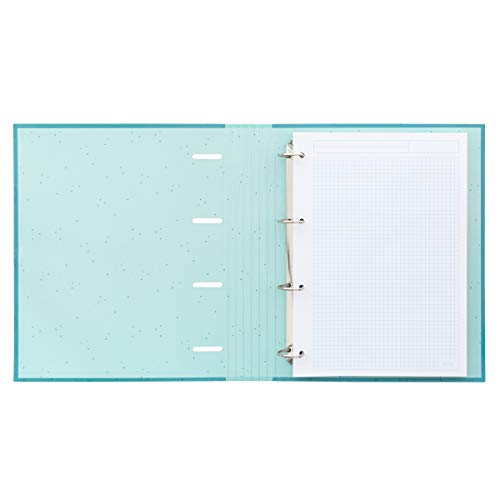 Mr. Wonderful Carpeta con Anillas, Multicolor, Talla única, 5