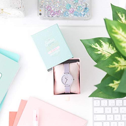 Mr wonderful Happy Hour Reloj para Mujer Analógico de Cuarzo con Brazalete de Silicona WR35300