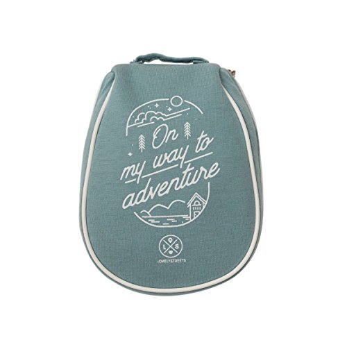 Mr. Wonderful Set De Viaje On My Way To Adventure, Poliéster, Azul, 24 X 10.5 X 1 Cm