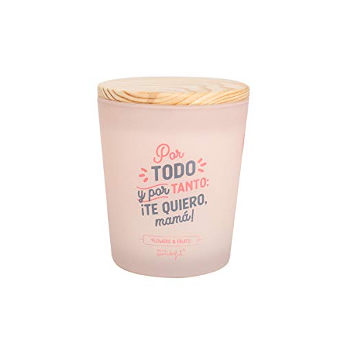 Mr. Wonderful WOA10115ES Vela - Por Todo y Por Tanto: ¡Te Quiero, Mamá!