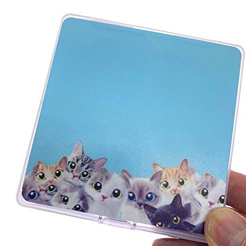 Mrinb Estuche para máscara, Bolsa de Almacenamiento de máscara de Dibujos Animados portátil, Organizador de máscaras rectangulares a Prueba de Polvo a Prueba de Humedad