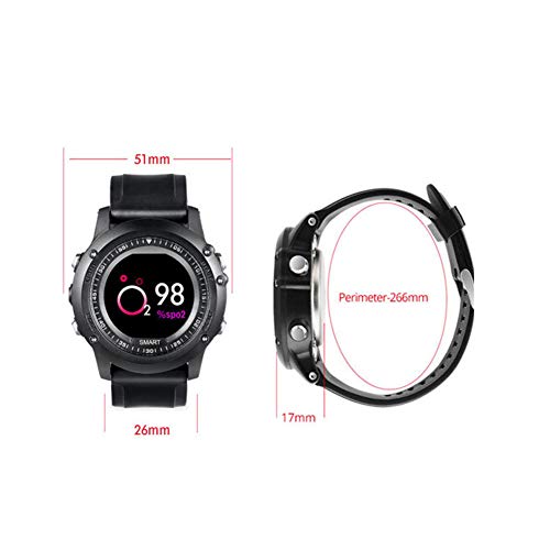 Mr.LQ T2 Tres Pulsera Anti-Inteligente Monitoreo de Movimiento Frecuencia cardíaca Oxígeno sanguíneo IP68 Resistente al Agua