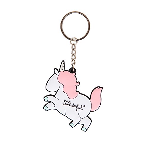 Mr.Wonderful WOA03620 Set de 2 Llaveros Nuestra Amistad Es Mágica, Multicolor