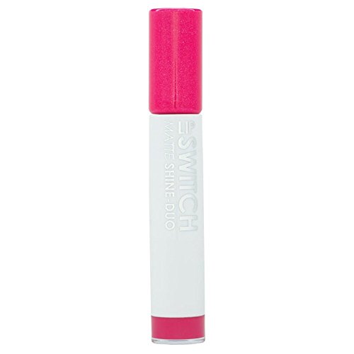 MUA MattEye Shine Duo - Lápiz labial y brillante, color fucsia