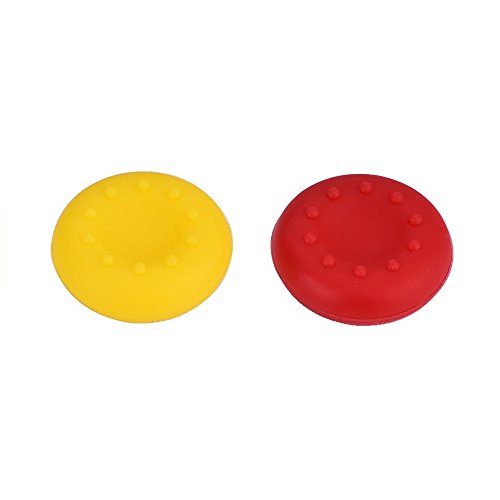 Mudder Cubierta Protectora de Apretones de Pulgar de Silicona para Xbox One, PS4 Controllers