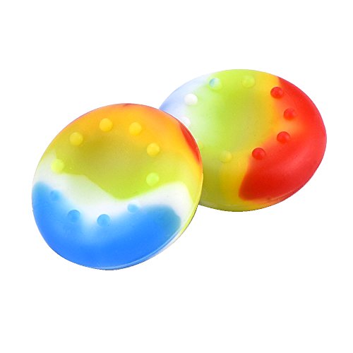 Mudder Cubierta Protectora de Apretones de Pulgar de Silicona para Xbox One, PS4 Controllers