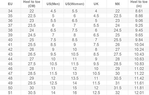 Mujer Botas para Raquetas de Nieve Zapatos Piel Cálida Exteriores Invierno a Prueba Isotherm Transpirable y Duradero 37 EU Negro,23.5 cm talón a los pies