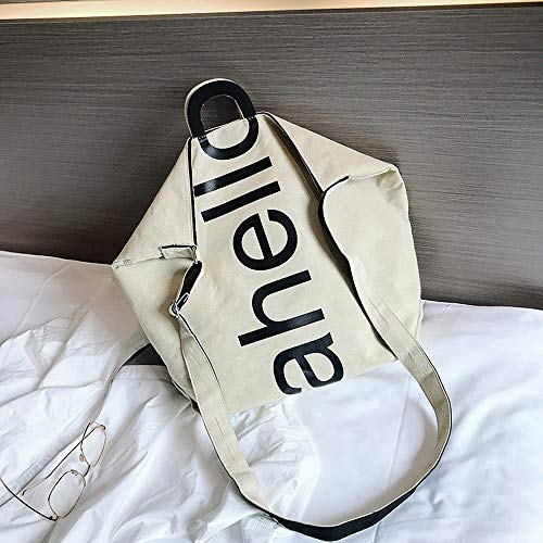 Mujeres De La Manera Carta Bolsa De Mensajero De Lona Bolsa De Hombro Bolsa De Mano Bolsa De Viaje Jeans Menos Bandoleras Charol Marcas Bonitos Hilfiger Fin Rafia Cadena