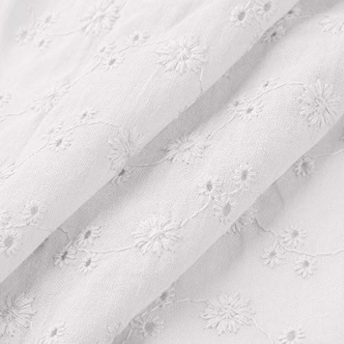 Mujeres Vestidos de Cuello Redondo sólido Ahuecan hacia Fuera Empalme 3/4 Manga Larga Mujer Vestido Cintura Alta Faldas Cortas a Rayas Blusa Sin Mangas Falda Playa Liso Beach Cover up Camisolas