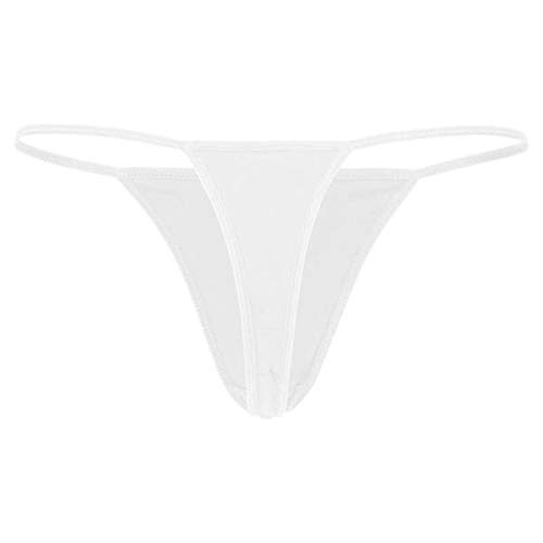 Multifanshop Tanga Classic I Love Andorra - Tanga para mujer, talla S - XL Blanco XL