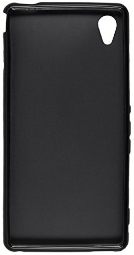 mumbi Funda Compatible con Sony Xperia M4 Aqua Caja del teléfono móvil, Negro