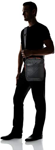 Munich Crossbody City, Bolso bandolera para Hombre, Negro (Black), 8x26x26 cm (W x H x L)