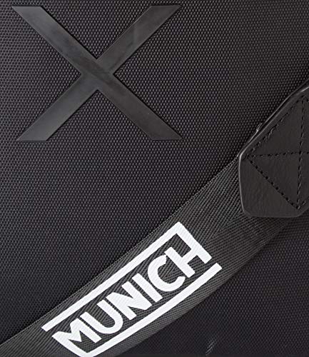 Munich Crossbody Jungle, Bolso bandolera para Hombre, Negro (Black), 28x7x21.5 cm (W x H x L)