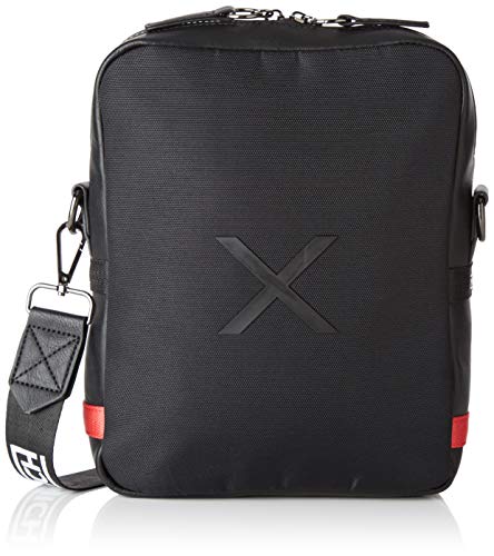 Munich Crossbody Jungle, Bolso bandolera para Hombre, Negro (Black), 28x7x21.5 cm (W x H x L)
