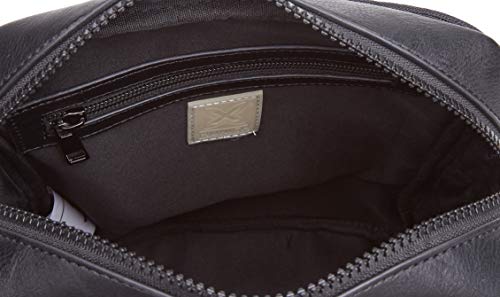 Munich Crossbody Jungle, Bolso bandolera para Hombre, Negro (Black), 28x7x21.5 cm (W x H x L)