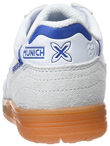 Munich Gresca, Zapatillas de Deporte Unisex Niños, Multicolor (Blanco), 33 EU