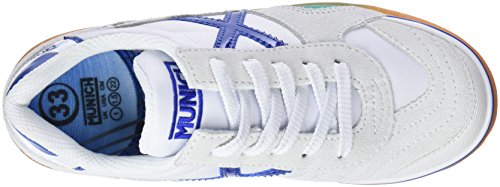 Munich Gresca, Zapatillas de Deporte Unisex Niños, Multicolor (Blanco), 33 EU