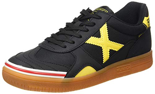 Munich Gresca, Zapatillas de fútbol Unisex Adulto, Negro, 42 EU