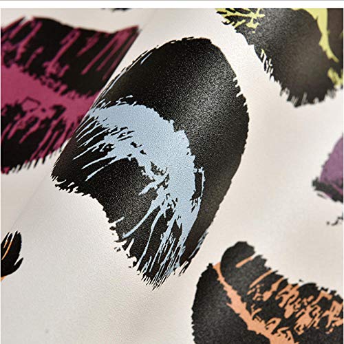 Mural Rollos De Beso De Lady Mouse Sexy Para Rollo De Sala De Bodas-200cmx140cm