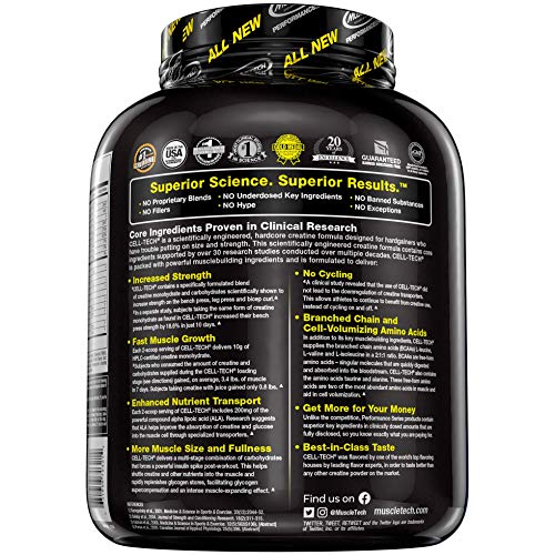 Muscletech Cell Tech Performance Sabor Fruit punch - 2700 gr