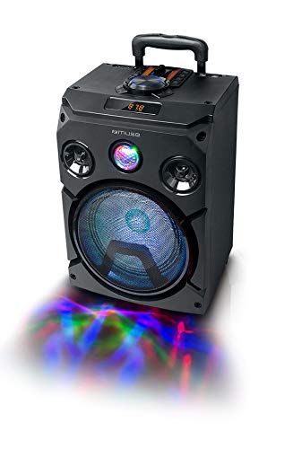 Muse M-1915 DJ 150 W Trolley Public Address (PA) System Negro - Sistemas de megafonía (150 W, Trolley Public Address (PA) System, Negro, Madera, LED, Inalámbrico y alámbrico)