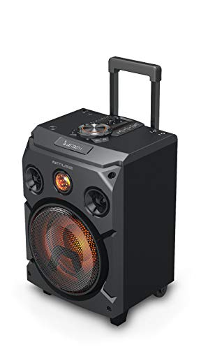 Muse M-1915 DJ 150 W Trolley Public Address (PA) System Negro - Sistemas de megafonía (150 W, Trolley Public Address (PA) System, Negro, Madera, LED, Inalámbrico y alámbrico)
