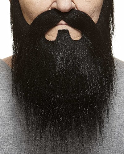 Mustaches Barba y Bigote morenos Estilo Dios