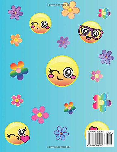 My Family Recipes: Blank Emoji Cookbook Journal for Kids to Write in, Document all Your Special Recipes and Notes for Your Favorite Cooking and Baking ... Gifts for Teens, Tweens, Girls and Boys)