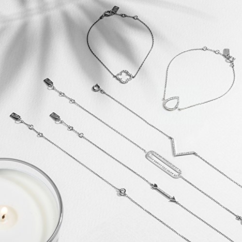 MY JOLIE CANDLE - Vela perfumada con una Joya Sorpresa en su Interior - Pulsera - Plata - Macarrón de Caramelo - Cera Natural - 330g - Tiempo de combustión : 70 Horas