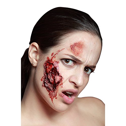 My Other Me Me-204532 Cicatriz látex, Talla única (Viving Costumes 204532)