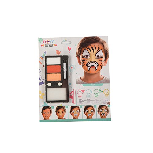 My Other Me Me-207072 Kit Maquillaje Infantil Tigre, Talla única (Viving Costumes 207072)