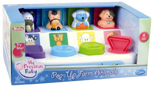My Precious Baby Pop-up Farm Animals Playset