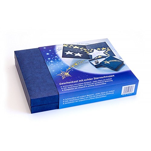 mysale24 - Meteorito de estrella fugaz único, producto natural, con certificado de autenticidad, en caja de regalo, de Argentina