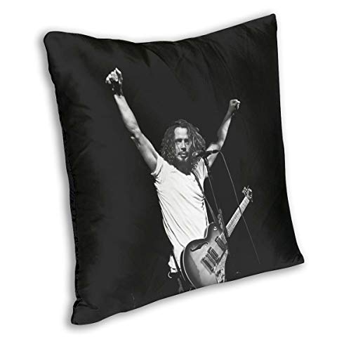 N / A Chris Cornell Funda de cojín de asiento Pl 1 plástico Principales Productos Cómodos y suaves F * 1R Salón