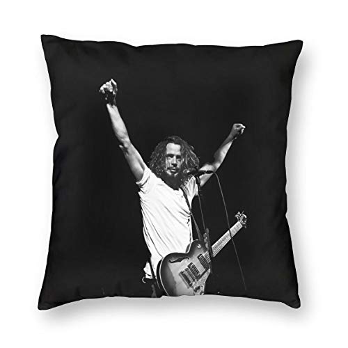 N / A Chris Cornell Funda de cojín de asiento Pl 1 plástico Principales Productos Cómodos y suaves F * 1R Salón