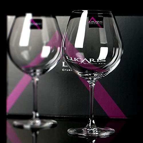N / A Living Ultra Cider Glass - Vasos para Beber de Cristal de Cerveza de Primera Calidad - Apto para lavavajillas (Sidra)