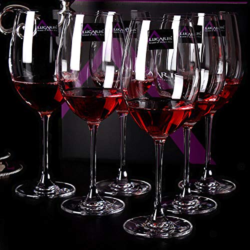 N / A Living Ultra Cider Glass - Vasos para Beber de Cristal de Cerveza de Primera Calidad - Apto para lavavajillas (Sidra)