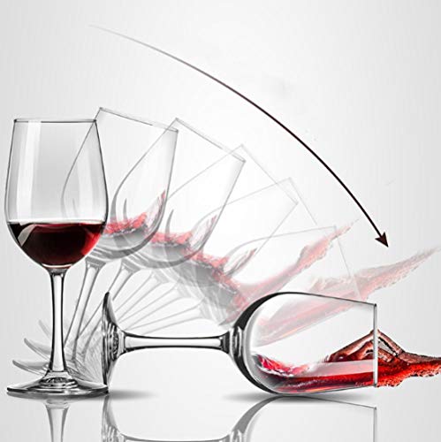 N / A Living Ultra Cider Glass - Vasos para Beber de Cristal de Cerveza de Primera Calidad - Apto para lavavajillas (Sidra),Set de Copas de Vino