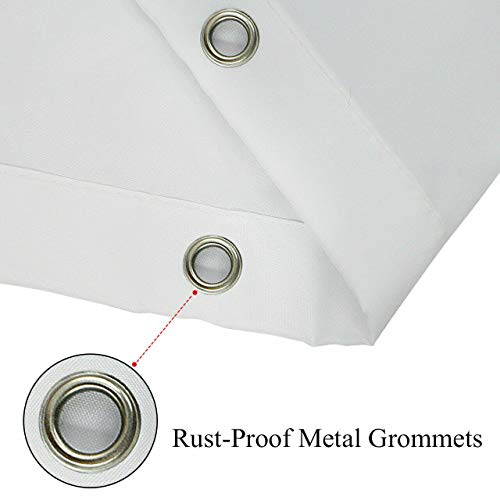 /N Tejido de poliéster Navidad Año Nuevo Halo Star Cortina de baño