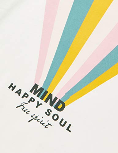 NAME IT NKFVIX 3P LS Top LL Sudadera, Colorete Coral, 122 cm-128 cm para Niñas