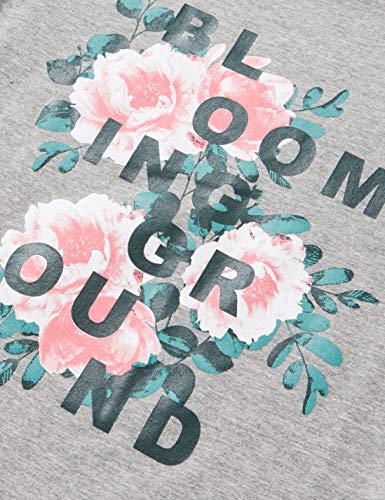 NAME IT NKFVIX 3P LS Top LL Sudadera, Colorete Coral, 122 cm-128 cm para Niñas