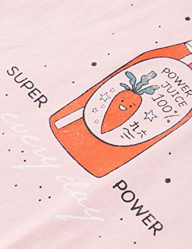 NAME IT NMFVEEN 2P LS Top KK Parte Superior, Colorete Coral, 98 cm para Niñas